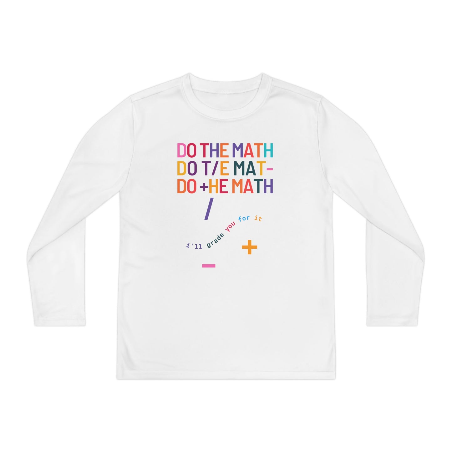 Do The Math Youth Long Sleeve