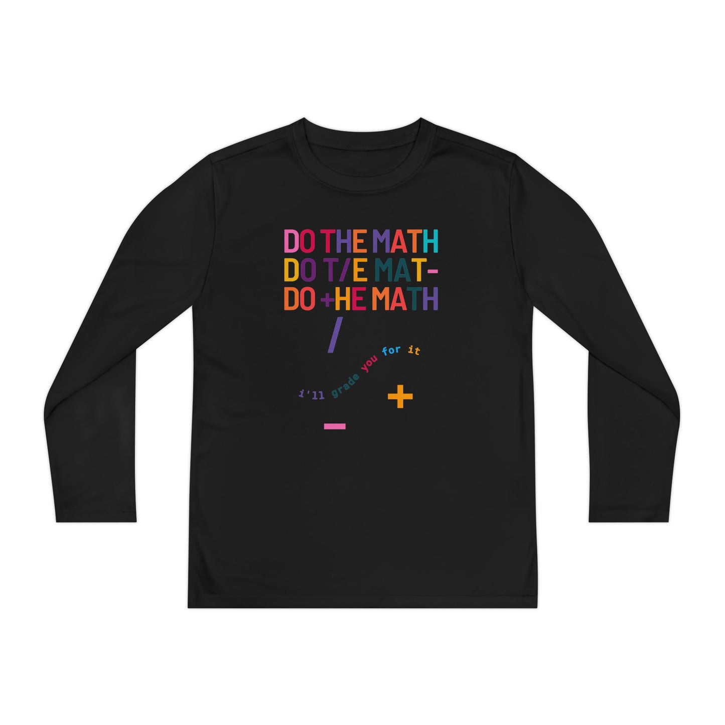 Do The Math Youth Long Sleeve