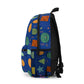 Smiling Geometric Backpack