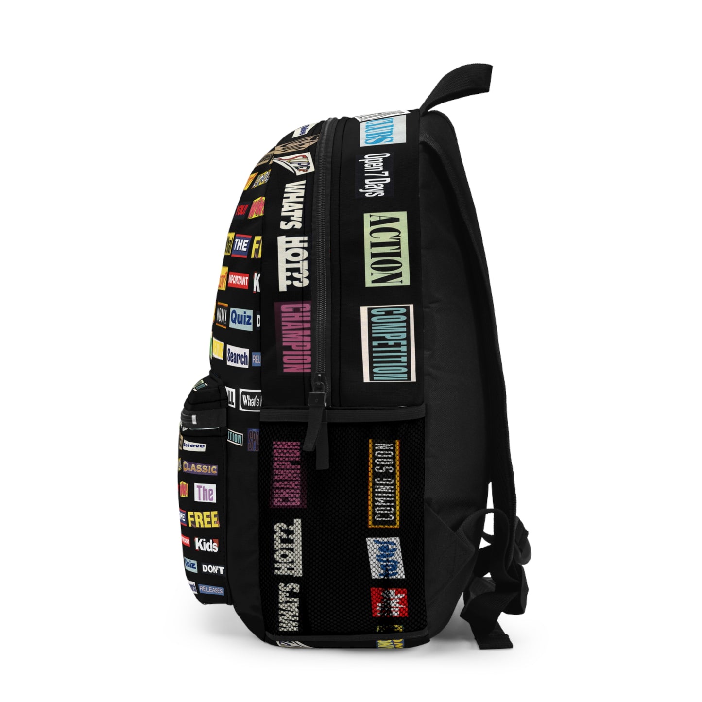 Retro Random Words Backpack