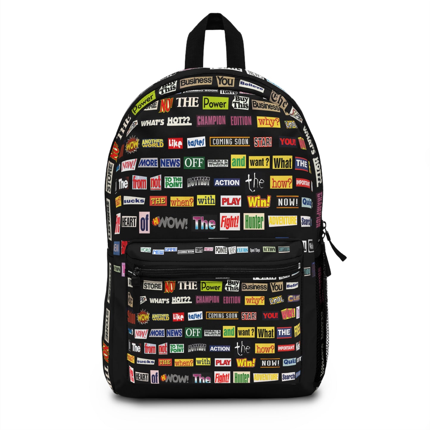 Retro Random Words Backpack